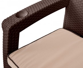 Комплект уличной мебели Yalta Premium Terrace Triple Set (Ялта) шоколадный (+подушки под спину) в Добрянке - dobryanka.mebel24.online | фото 4