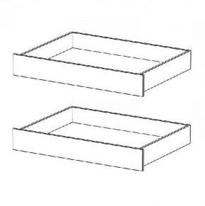Комплект ящиков для кровати 2000 Соня-1 (Белый/Лак) в Добрянке - dobryanka.mebel24.online | фото