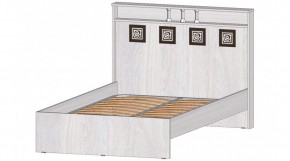 КОСТА-РИКА Кровать 1200 с основанием (анкор светлый) в Добрянке - dobryanka.mebel24.online | фото