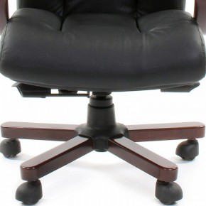 Кресло для руководителя Chairman 421 черный/орех темный, черный в Добрянке - dobryanka.mebel24.online | фото 4