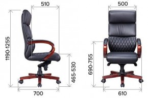 Кресло для руководителя President Wood в Добрянке - dobryanka.mebel24.online | фото 4
