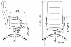Кресло для руководителя T-9927SL/CHOKOLATE в Добрянке - dobryanka.mebel24.online | фото 6