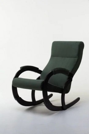 Кресло-качалка КОРСИКА 34-Т-AG (зеленый) в Добрянке - dobryanka.mebel24.online | фото 1