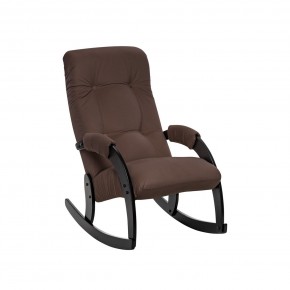 Кресло-качалка Модель 67 Венге, ткань V 26 в Добрянке - dobryanka.mebel24.online | фото 1