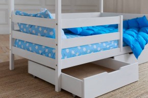 Кровать-домик 80*160 Белый в Добрянке - dobryanka.mebel24.online | фото 5