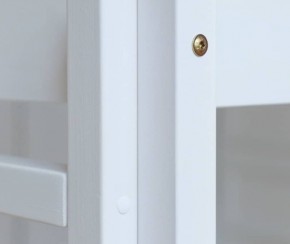 Кровать-домик двухъярусная 80*160 Белый в Добрянке - dobryanka.mebel24.online | фото 3
