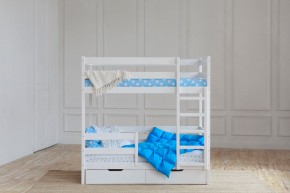 Кровать двухъярусная без крыши 80*160 Белый в Добрянке - dobryanka.mebel24.online | фото 4