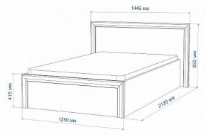 Кровать полутораспальная Нобиле Кр-120 в Добрянке - dobryanka.mebel24.online | фото 3