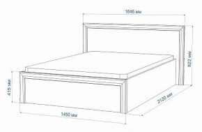 Кровать полутораспальная Нобиле Кр-140 в Добрянке - dobryanka.mebel24.online | фото 2