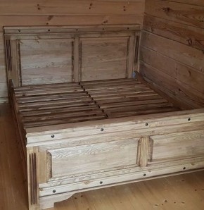Кровать "Викинг 01" 1800 массив в Добрянке - dobryanka.mebel24.online | фото 2
