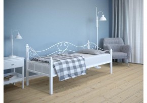 Кровать Венеция 90х190 белый муар в Добрянке - dobryanka.mebel24.online | фото