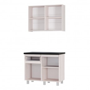 Кухня Тренд 1.0 м (Ясень белый) в Добрянке - dobryanka.mebel24.online | фото 2