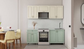 Кухня Версаль 2м Айвори/Васаби Готовое решение в Добрянке - dobryanka.mebel24.online | фото 2