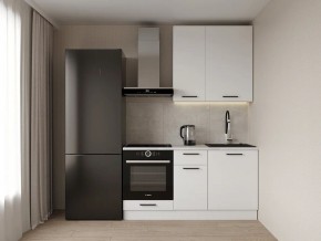 Кухонный гарнитур Белый Глянец 1600 h950 (Стол. 38мм) в Добрянке - dobryanka.mebel24.online | фото