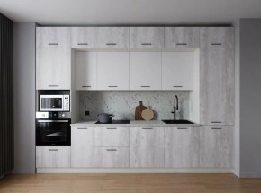 Кухонный гарнитур Бланка 3400 (Стол. 38мм) в Добрянке - dobryanka.mebel24.online | фото