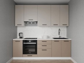 Кухонный гарнитур Каппучино 2400 h950 (Стол. 26мм) в Добрянке - dobryanka.mebel24.online | фото