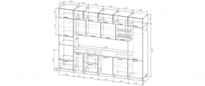 Кухонный гарнитур Капри 3400 (Стол. 26мм) в Добрянке - dobryanka.mebel24.online | фото 2