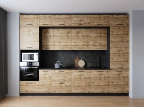 Кухонный гарнитур Крафт 3400 (Стол. 38мм) в Добрянке - dobryanka.mebel24.online | фото