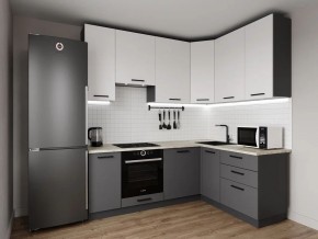 Кухонный гарнитур Меренга 2200*1600 h950 (Стол. 38мм) в Добрянке - dobryanka.mebel24.online | фото