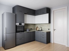 Кухонный гарнитур Меренга 2200*1700 (Стол. 26мм) в Добрянке - dobryanka.mebel24.online | фото