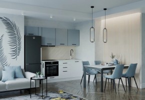 Кухонный гарнитур Ниагара 2550 (Стол. 26мм) в Добрянке - dobryanka.mebel24.online | фото