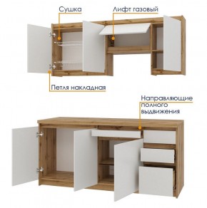 Кухонный гарнитур Ольвия-6 (1.8м) в Добрянке - dobryanka.mebel24.online | фото 3