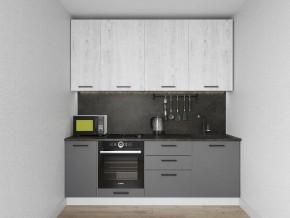 Кухонный гарнитур Санторини 2200 h 950 (Стол. 38мм) в Добрянке - dobryanka.mebel24.online | фото