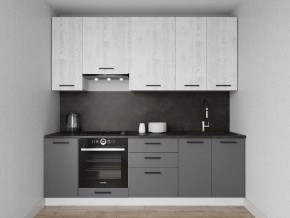 Кухонный гарнитур Санторини 2400 h950 (Стол. 26мм) в Добрянке - dobryanka.mebel24.online | фото