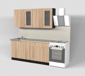 Кухонный гарнитур Симона демо 1700 (Венга/Дуб Сонома) в Добрянке - dobryanka.mebel24.online | фото