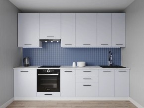 Кухонный гарнитур Смоки 2400 h950 (Стол. 38 мм) в Добрянке - dobryanka.mebel24.online | фото