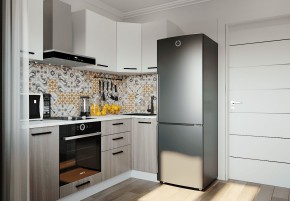 Кухонный гарнитур угловой Демо 2200х1000 (Стол. 38мм) в Добрянке - dobryanka.mebel24.online | фото