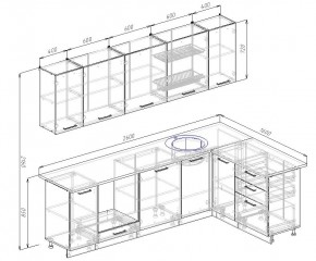 Кухонный гарнитур угловой Демо 2600х1600 (Стол. 38мм) в Добрянке - dobryanka.mebel24.online | фото 2