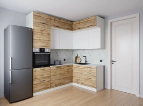 Кухонный гарнитур угловой Лада 2200*1700 (Стол. 38мм) в Добрянке - dobryanka.mebel24.online | фото