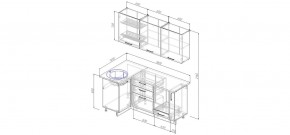 Кухонный гарнитур угловой Шимо 1000*1800 (Стол. 26мм) в Добрянке - dobryanka.mebel24.online | фото 2