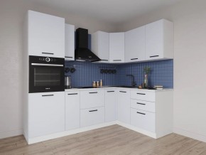 Кухонный гарнитур угловой Смоки 2400*1600 (Стол. 26мм) в Добрянке - dobryanka.mebel24.online | фото