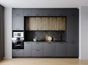 Кухонный гарнитур Умбра 3400 (Стол. 38мм) в Добрянке - dobryanka.mebel24.online | фото