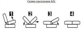 ЛАУРА ЛЮКС Диван Лаура Люкс БД+2подушки в Добрянке - dobryanka.mebel24.online | фото 7