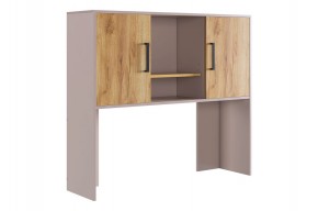 ЛАЙТ 2 Надстройка стола компьютерного (1200) кашемир в Добрянке - dobryanka.mebel24.online | фото