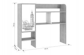 ЛАЙТ К1 Компьютерный стол в Добрянке - dobryanka.mebel24.online | фото 6