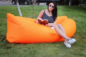 Лежак надувной Lamzac Airpuf Оранжевый в Добрянке - dobryanka.mebel24.online | фото 2