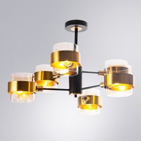 Люстра на штанге Arte Lamp Carlo A8205SP-6BK в Добрянке - dobryanka.mebel24.online | фото 2