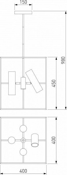 Люстра на штанге Eurosvet Adamson 70142/8 латунь в Добрянке - dobryanka.mebel24.online | фото 2