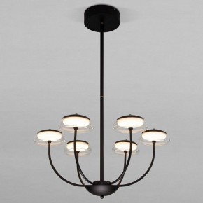 Люстра на штанге Eurosvet Fungo 50388 LED черный в Добрянке - dobryanka.mebel24.online | фото