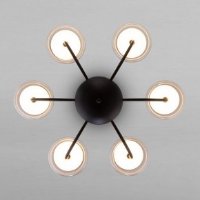 Люстра на штанге Eurosvet Fungo 50388 LED черный в Добрянке - dobryanka.mebel24.online | фото 2