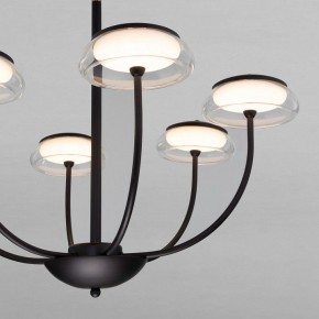 Люстра на штанге Eurosvet Fungo 50388 LED черный в Добрянке - dobryanka.mebel24.online | фото 5