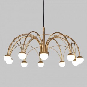 Люстра на штанге Eurosvet Ragno 90030/10 LED золото в Добрянке - dobryanka.mebel24.online | фото 4