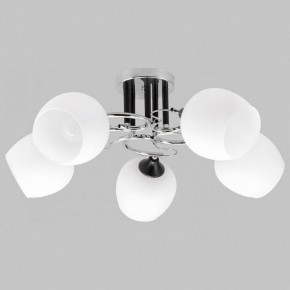 Люстра на штанге Imex MD.3618 MD.3618-5-S-CH+BK в Добрянке - dobryanka.mebel24.online | фото