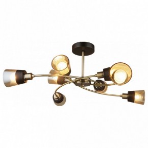 Люстра на штанге Imex MD.4045 MD.4045-8-S AB+BK в Добрянке - dobryanka.mebel24.online | фото