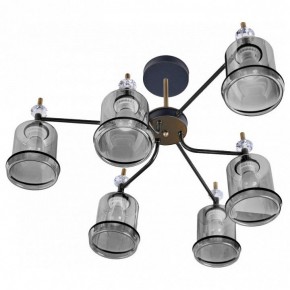 Люстра на штанге Imex MD.4890 MD.4890-6-S COFFEE+FGD в Добрянке - dobryanka.mebel24.online | фото