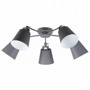 Люстра на штанге Imex MD.9103 MD.9103-5-S GR+CH в Добрянке - dobryanka.mebel24.online | фото